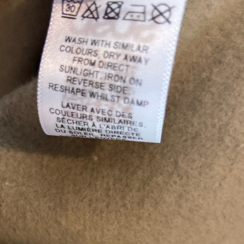 Asos~NWOT~Men’s~Muted Green Khaki~Zip Up~Drawstring Hoodie~Long Sleeve~Size M - Picture 12 of 13